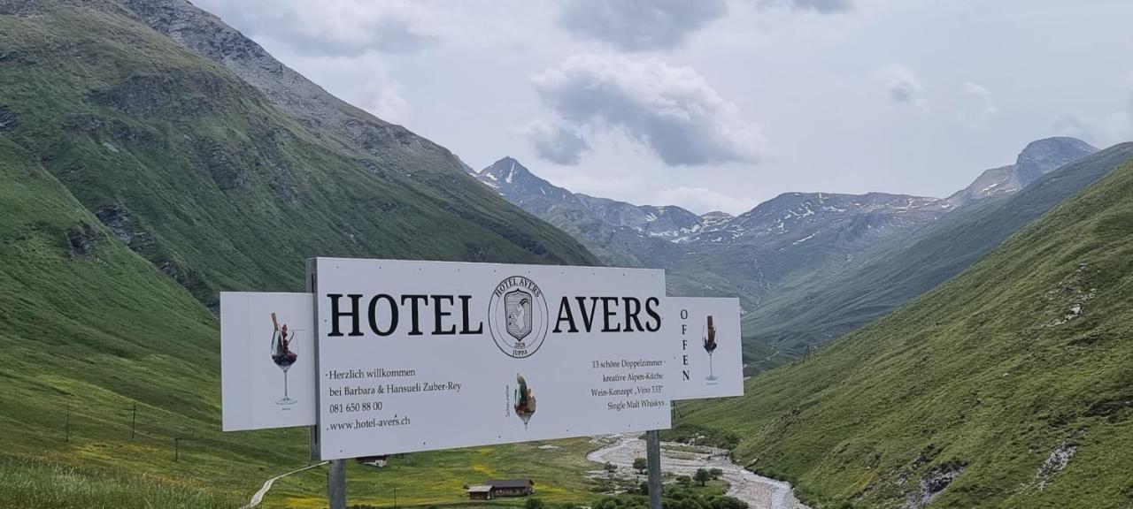 Hotel Avers Am Bach Exterior foto